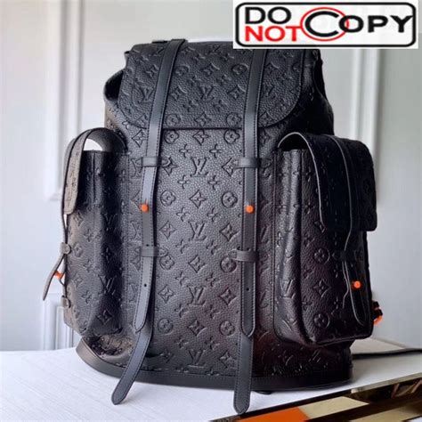 louis vuitton christopher backpack replica|louis vuitton black monogram backpack.